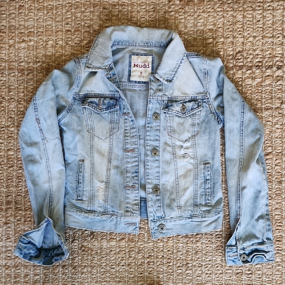 Mudd Blue Jean Jacket Timeless Denim Essential
